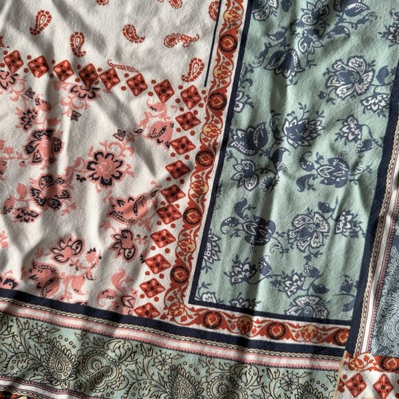 Maurices Paisley Patchwork Sleeveless Tunic – Size 1X - Picture 2 of 7